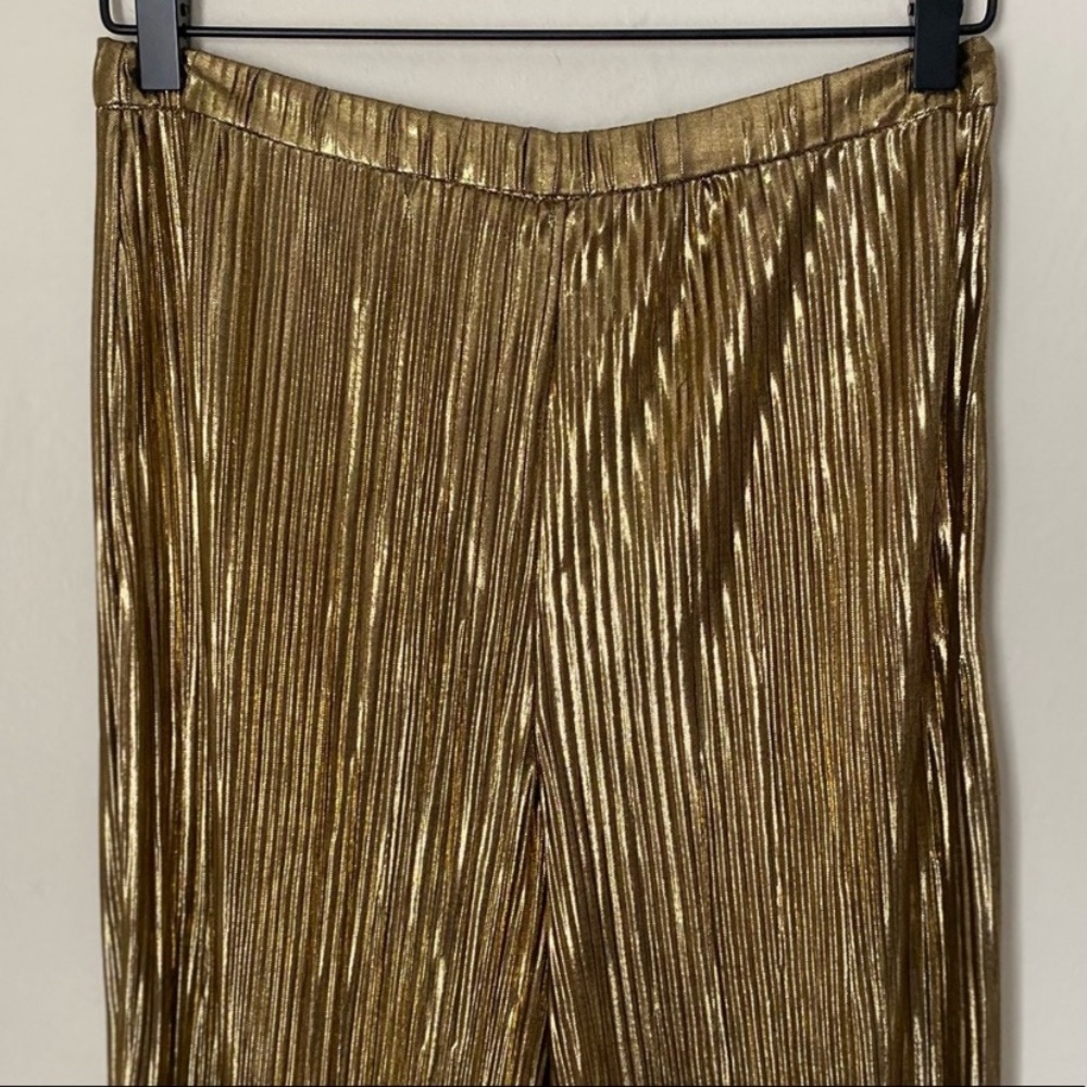 *SOLD* House of Harlow 1960 × Revolve Kate Pants in Gold - Picture 5 of 8